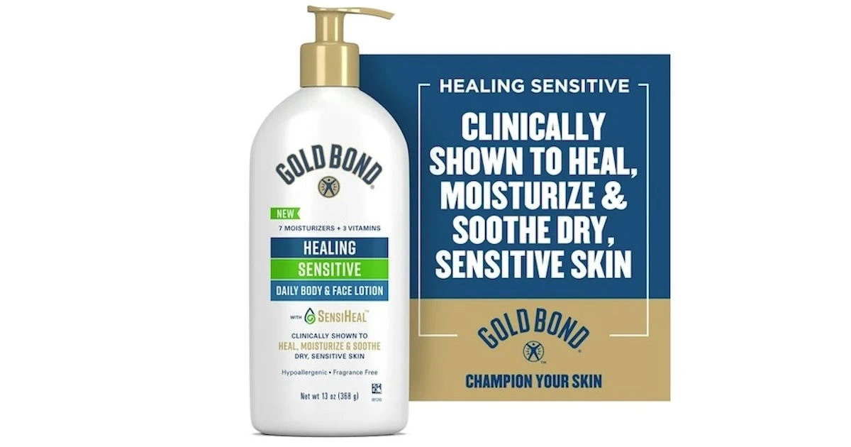 Gold Bond Healing Sensitive Skin lotion