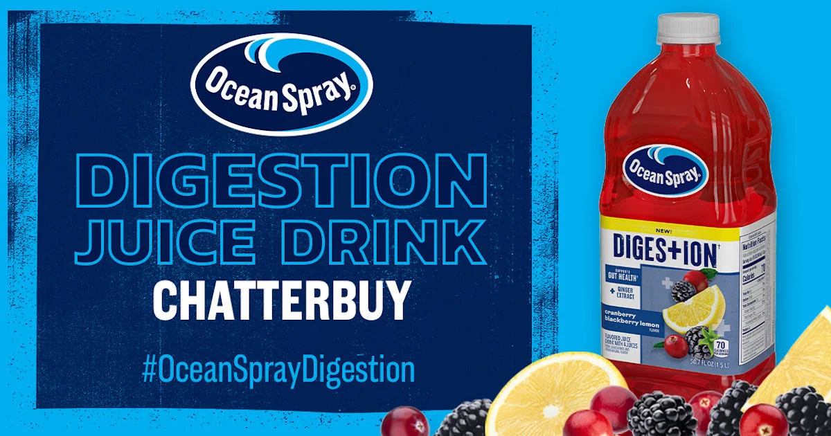 Ripple Street Ocean Spray Digestion Juice Drink