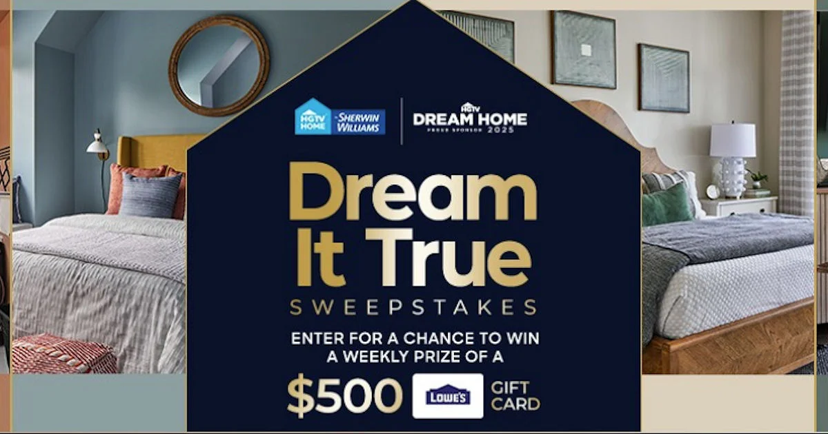 HGTV Dream It True Sweepstakes