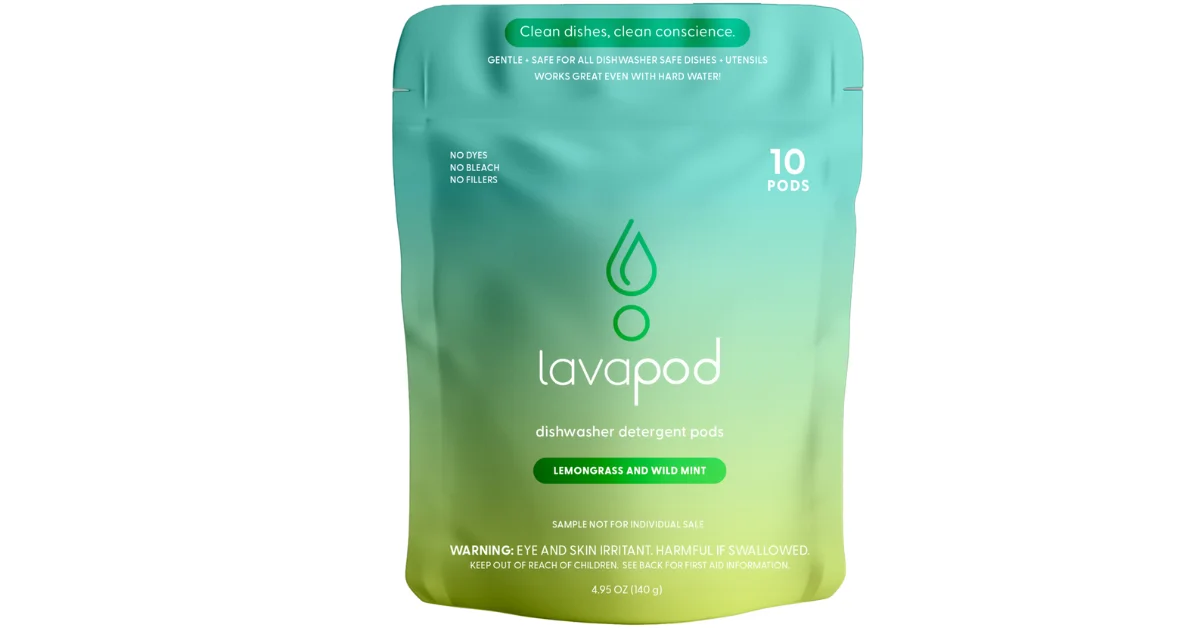 Lavapod Dishwasher Detergent Pods