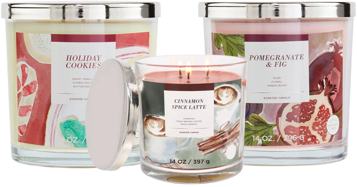 Sonoma Goods For Life 3-Wick Candles at Kohl's