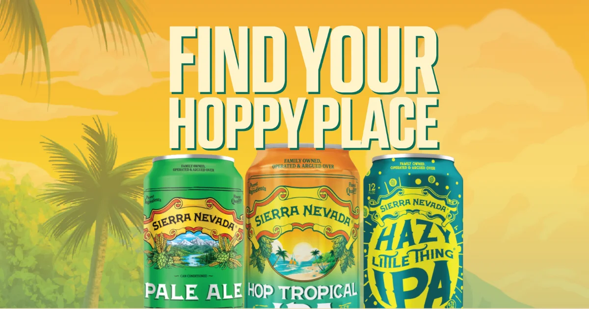 Sierra Nevada Find Your Hoppy Place Sweepstakes