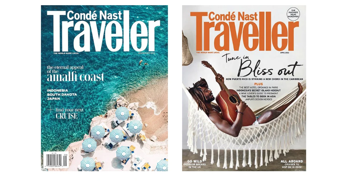 Condé Nast Traveller Magazine bperx