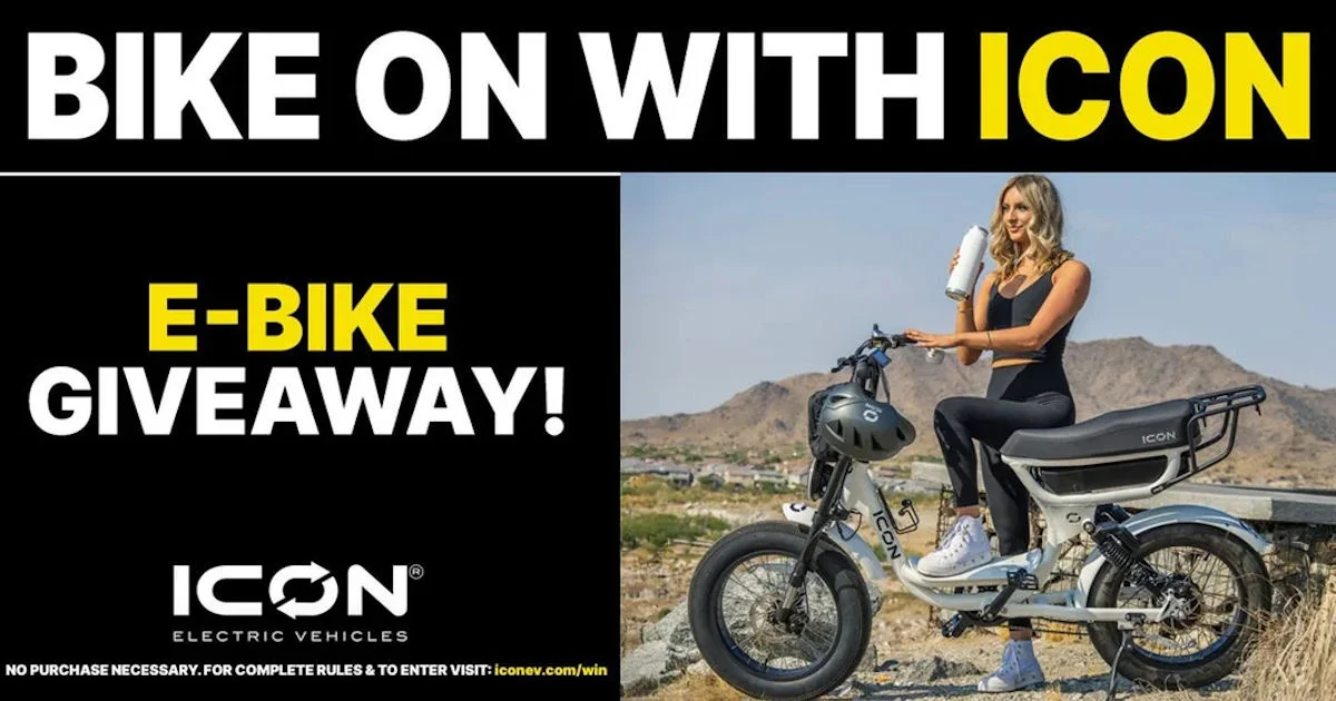 ICON E-Bike Giveaway