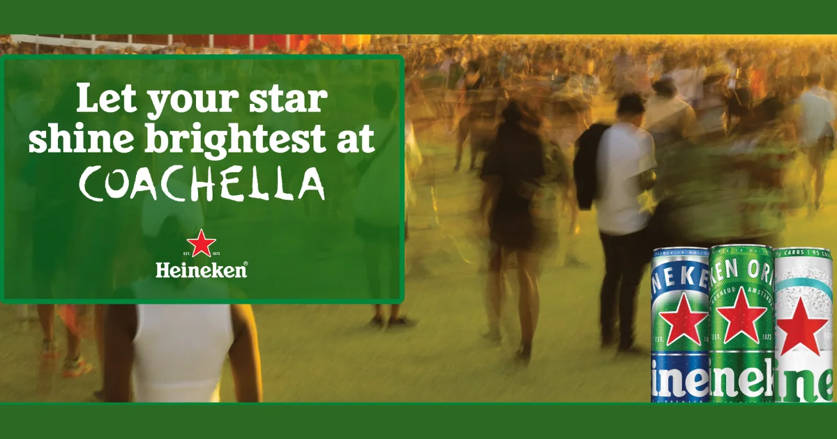 Heineken Coachella Festival Instant Win Game