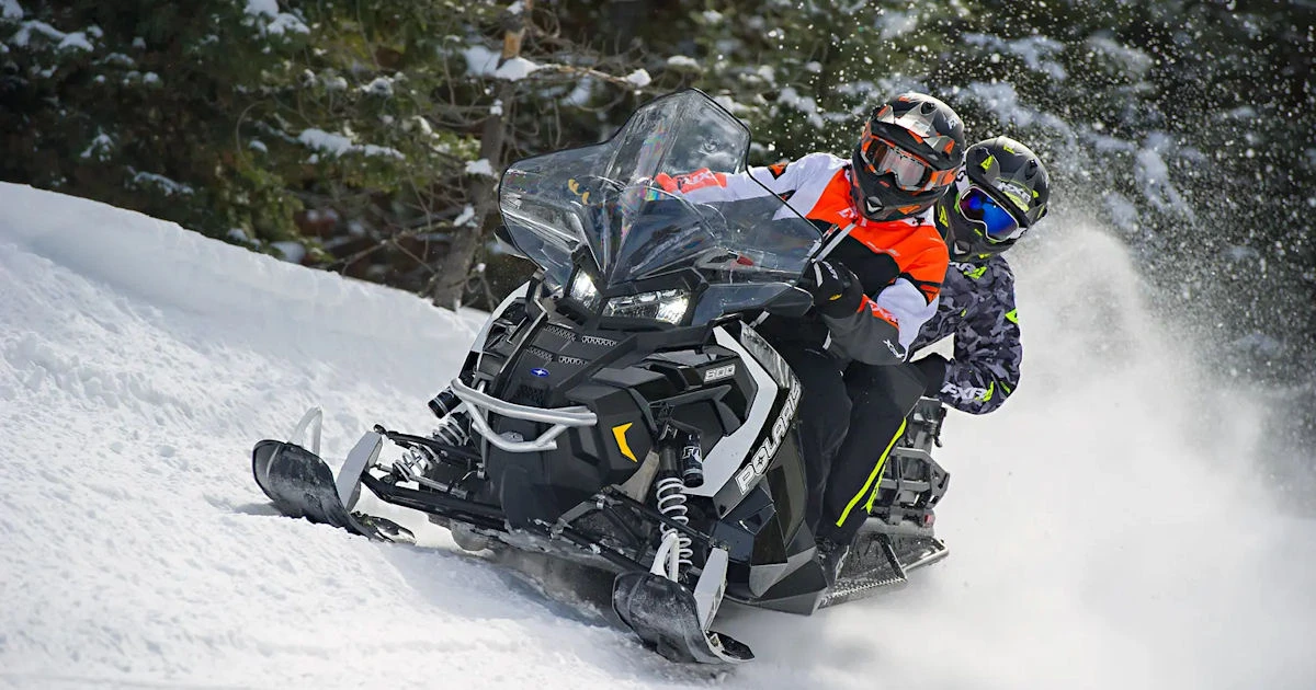 Polaris Snowmobile Rides