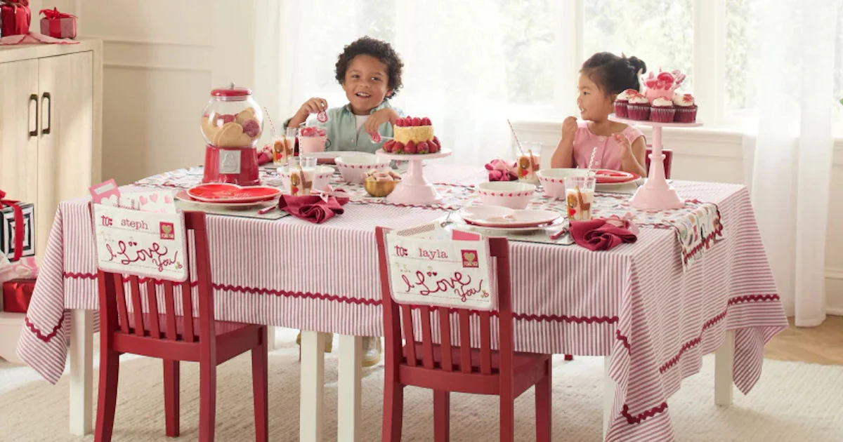 Pottery Barn Kids Valentine's Day Crafting Event