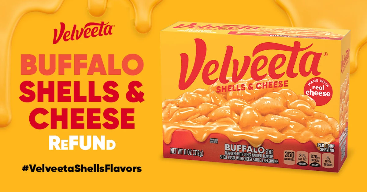 Ripple Street Velveeta Buffalo Shells & Cheese