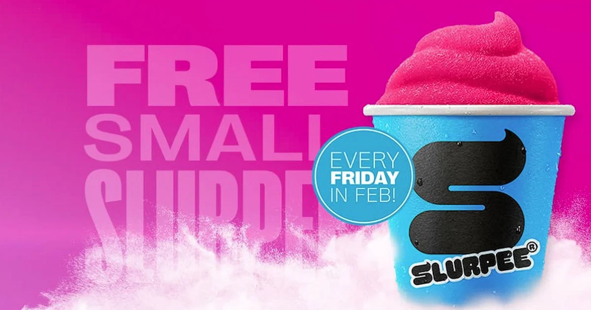 7-Eleven Free Slurpee February