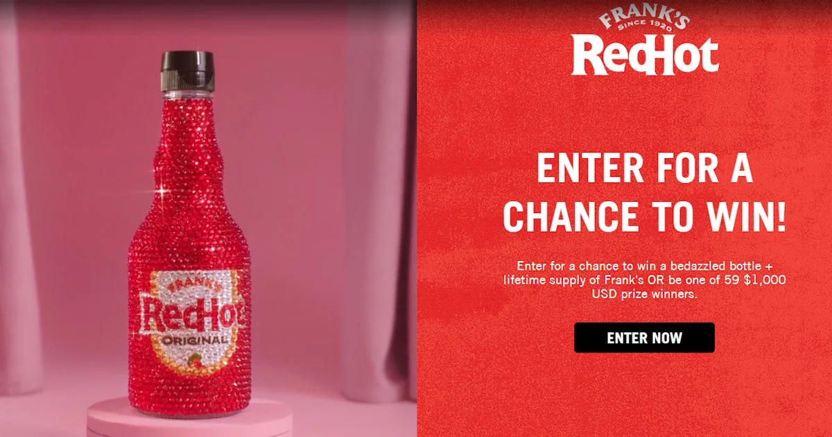 Frank’s RedHot Sweepstakes