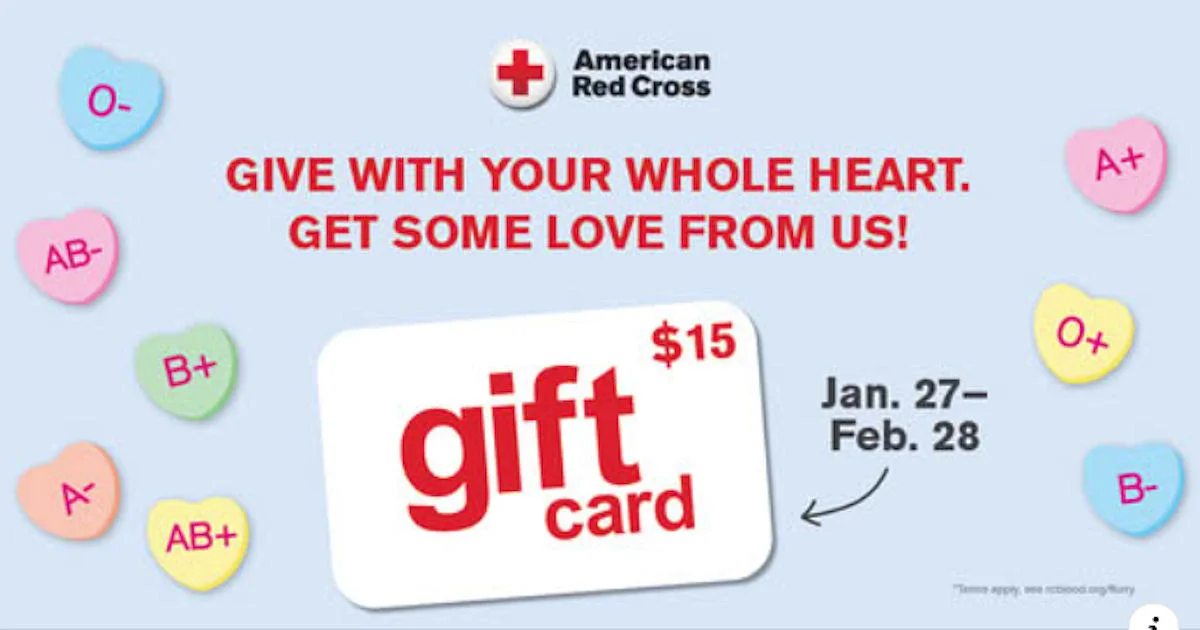 American Red Cross Gift Card