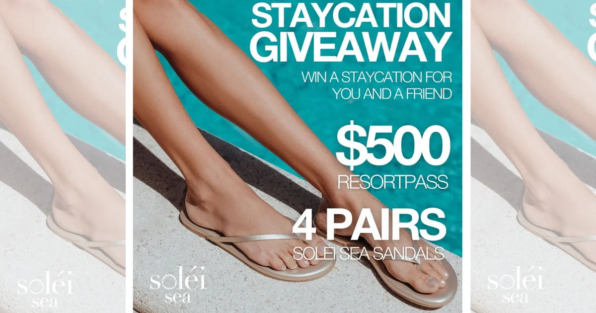 Soléi Sea Staycation Sweepstakes