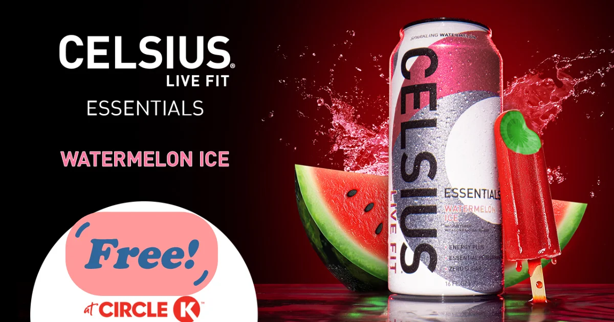 Circle K Celsius Watermelon Ice