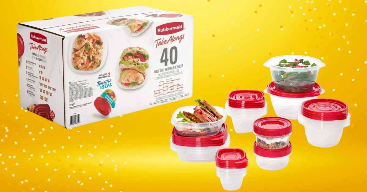 Rubbermaid Food Storage Set at Walmart