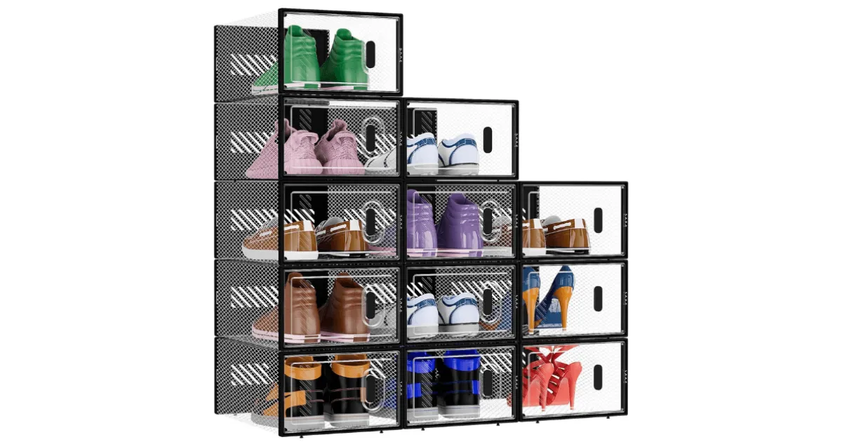 Shoe Storage at Amazon with coupon code