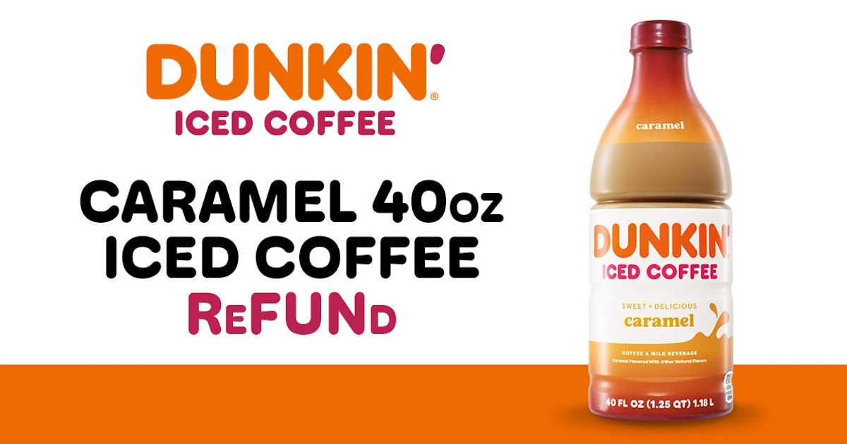 Ripple Street Dunkin’ Caramel Iced Coffee Refund