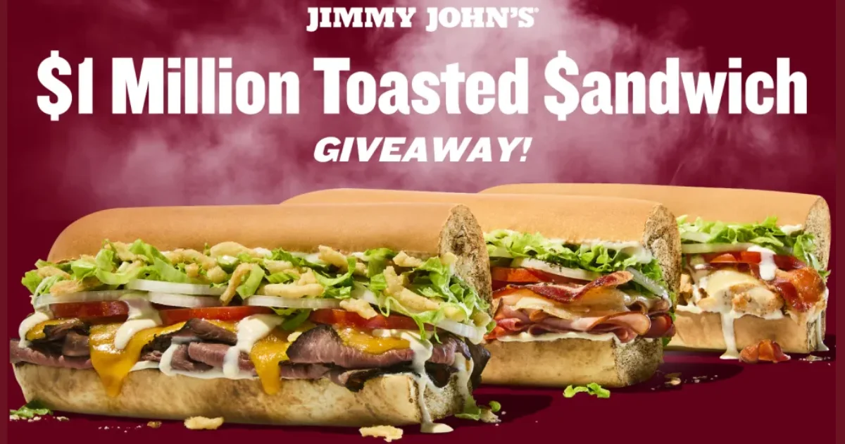 Jimmy John's One Million Sandwich Giveaway