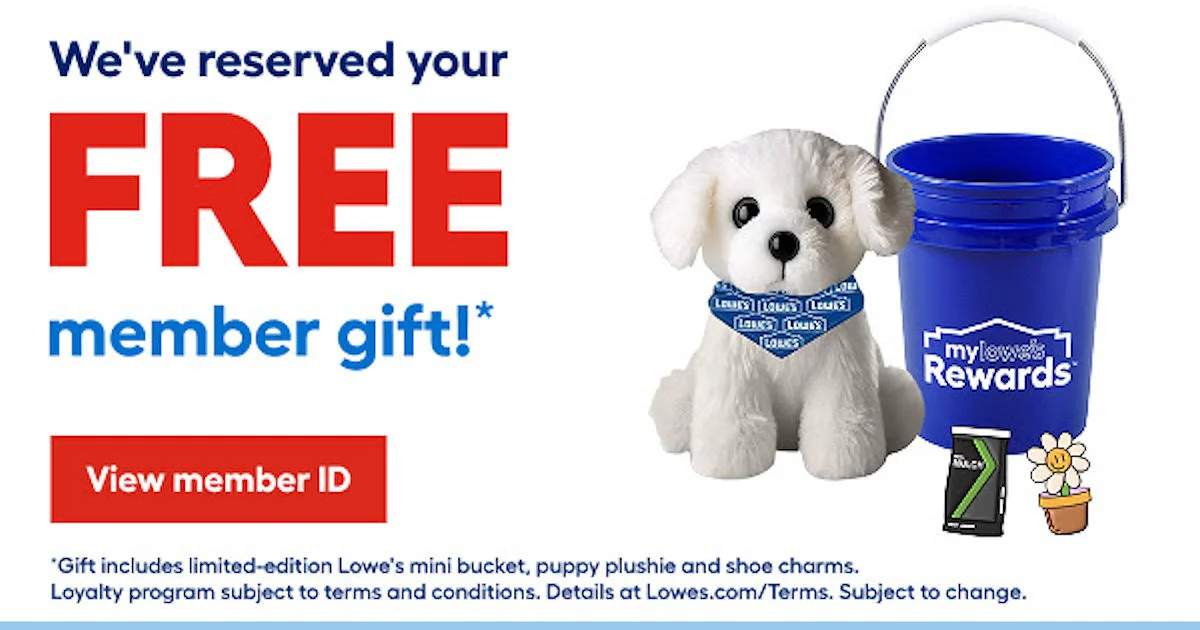 Lowe's Free Member Gift