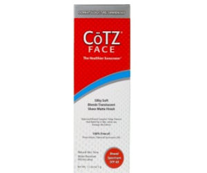 cotz sunscreen samples