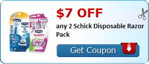 printable schick coupons for february 2016