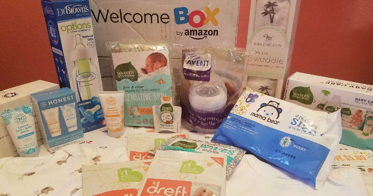 amazon free baby registry welcome box