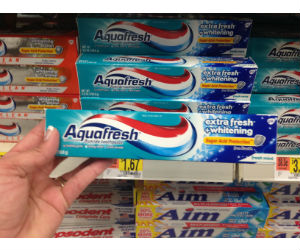 aquafresh toothpaste coupons