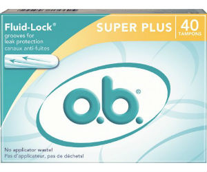 O.b. Applicator Free Tampons 40 Count On Sale For $3.98 Shipped - Daily ...