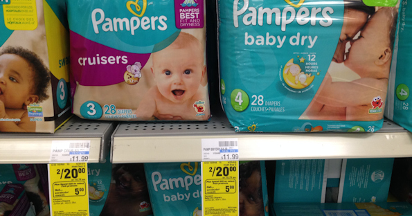 Diapers on sale hot sale this week cvs